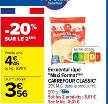 Carrefour Emmental offre