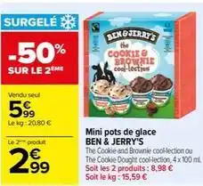 Carrefour Glace offre