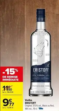 Carrefour Vodka offre