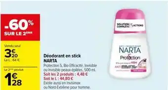 Carrefour Déodorant offre
