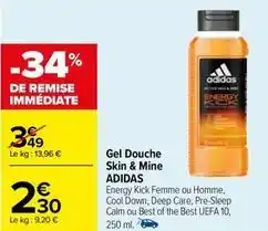 Carrefour Gel douche offre