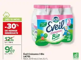Carrefour Lait de croissance offre