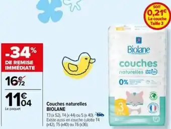 Carrefour Couches offre