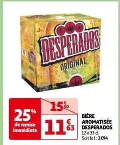 Auchan Desperados - bière aromatisée offre