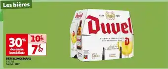 Auchan Duvel - bière blonde offre