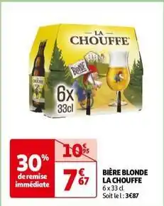 Auchan La chouffe - bière blonde offre