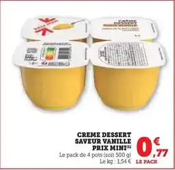 Hyper U Dessert fruitier sans sucres ajoutes charles & alice offre