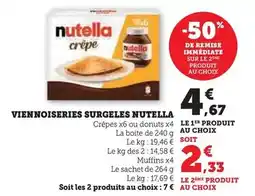 Hyper U Banane offre