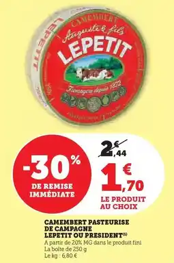 Hyper U Kleenex - papier toilette offre