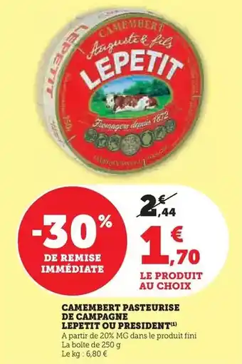 Hyper U Kleenex - papier toilette offre