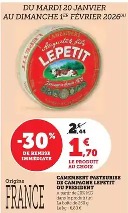 Hyper U Narta - deodorant offre