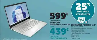 Hyper U Hp - ordinateur portable offre
