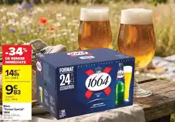 U Express Biere blonde 1664 5,5 offre