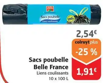 Colruyt Belle france - sacs poubelle offre