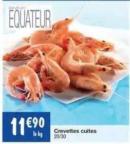 Migros Crevettes cuites offre