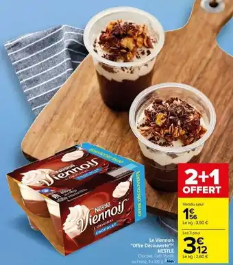 Carrefour Drive Nestlé - le viennois offre découverte offre