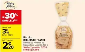 Carrefour Drive Reflets de france - biscuits offre