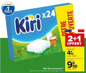 Carrefour Drive Kiri - offre découverte offre