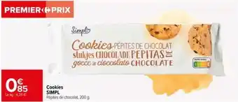 Carrefour Drive Simpl - cookies offre