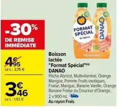 Carrefour Drive Danao - boisson lactée format spécial offre