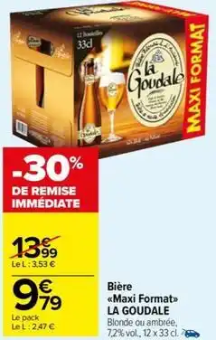 Carrefour Drive Bière offre