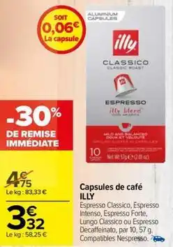 Illy - capsules de café