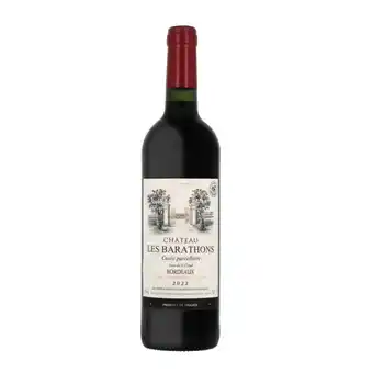 Carrefour Bordeaux Château Les Barathons Cuvée Parcellaire Lieu-Dit Le Claud offre