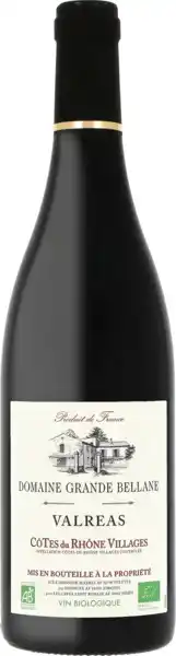 Carrefour Côtes-du-Rhône-Villages Valreas Domaine Grande Bellane offre