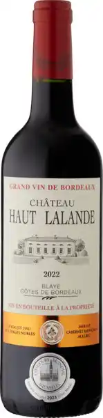 Carrefour Blaye-Côtes-de-Bordeaux Château Haut Lalande offre