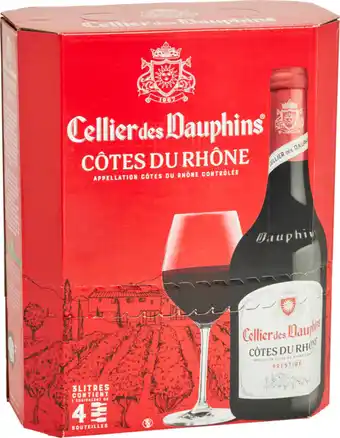 Carrefour Côtes-du-Rhône Cellier des Dauphins Prestige offre