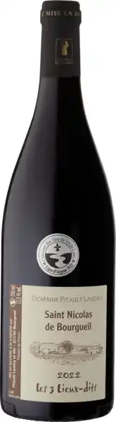 Carrefour Saint-Nicolas-de-Bourgueil Domaine Pitault Landry Les 3 Lieux-Dits offre