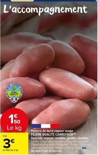 Carrefour Market Pommes de terre offre