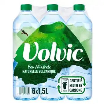 Auchan Eau Minérale Naturelle Volvic offre