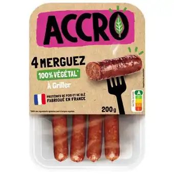 Auchan Merguez 100% Végétal Accro offre