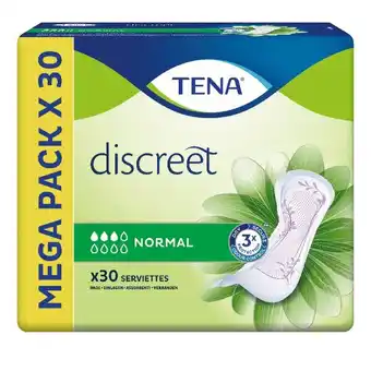 Auchan Serviettes Tena Discreet offre