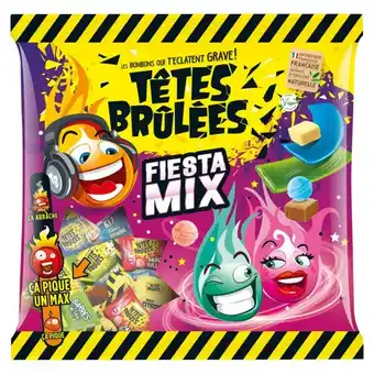 Auchan Bonbons Fiesta Mix Têtes Brûlées offre