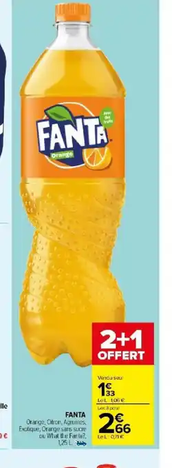Carrefour Market FANTA offre
