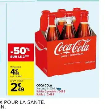 Carrefour Market COCA COLA offre