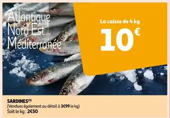 Auchan Supermarché SARDINES offre