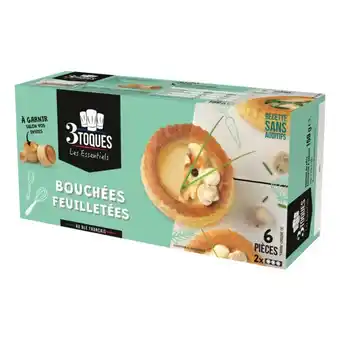 Auchan 3 Toques 6 Bouchees Feuilletee159G offre