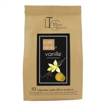 Auchan Capsule Vanille Le Temps Des Cerises offre