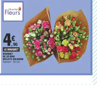 E.Leclerc LE BOUQUET BOUQUET DE 20 MINI offre