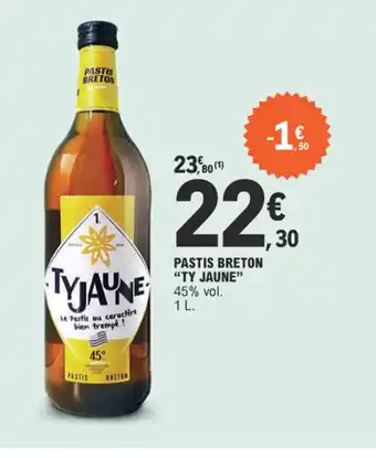 E.Leclerc PASTIS BRETON TYJAUNE offre
