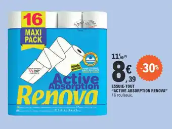 E.Leclerc ESSUIE-TOUT "ACTIVE ABSORPTION RENOVA❞ offre