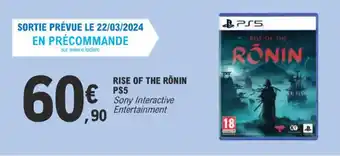 E.Leclerc RISE OF THE RONIN PS5 offre