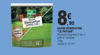 E.Leclerc GAZON RÉNOVATION "LE PAYSAN" offre