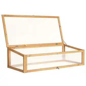 Bricomarché Serre Châssis de Jardin pour Carré Potager 115 x 53 x 34 cm offre