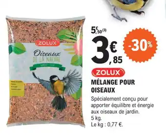 E.Leclerc Jardi MÉLANGE POUR OISEAUX offre