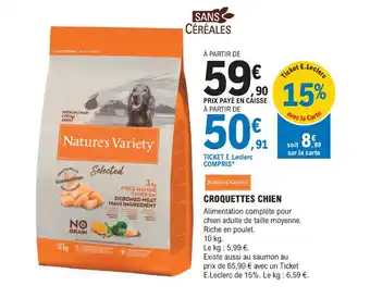 E.Leclerc Jardi CROQUETTES CHIEN offre