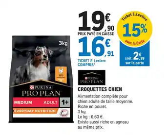 E.Leclerc Jardi CROQUETTES CHIEN offre